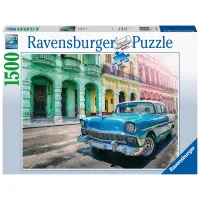 Ravensburger puzzel 1500 stukjes Auto a Cuba